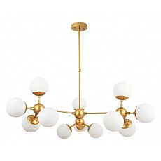 Люстра на штанге arte lamp bolla a1664sp-12go